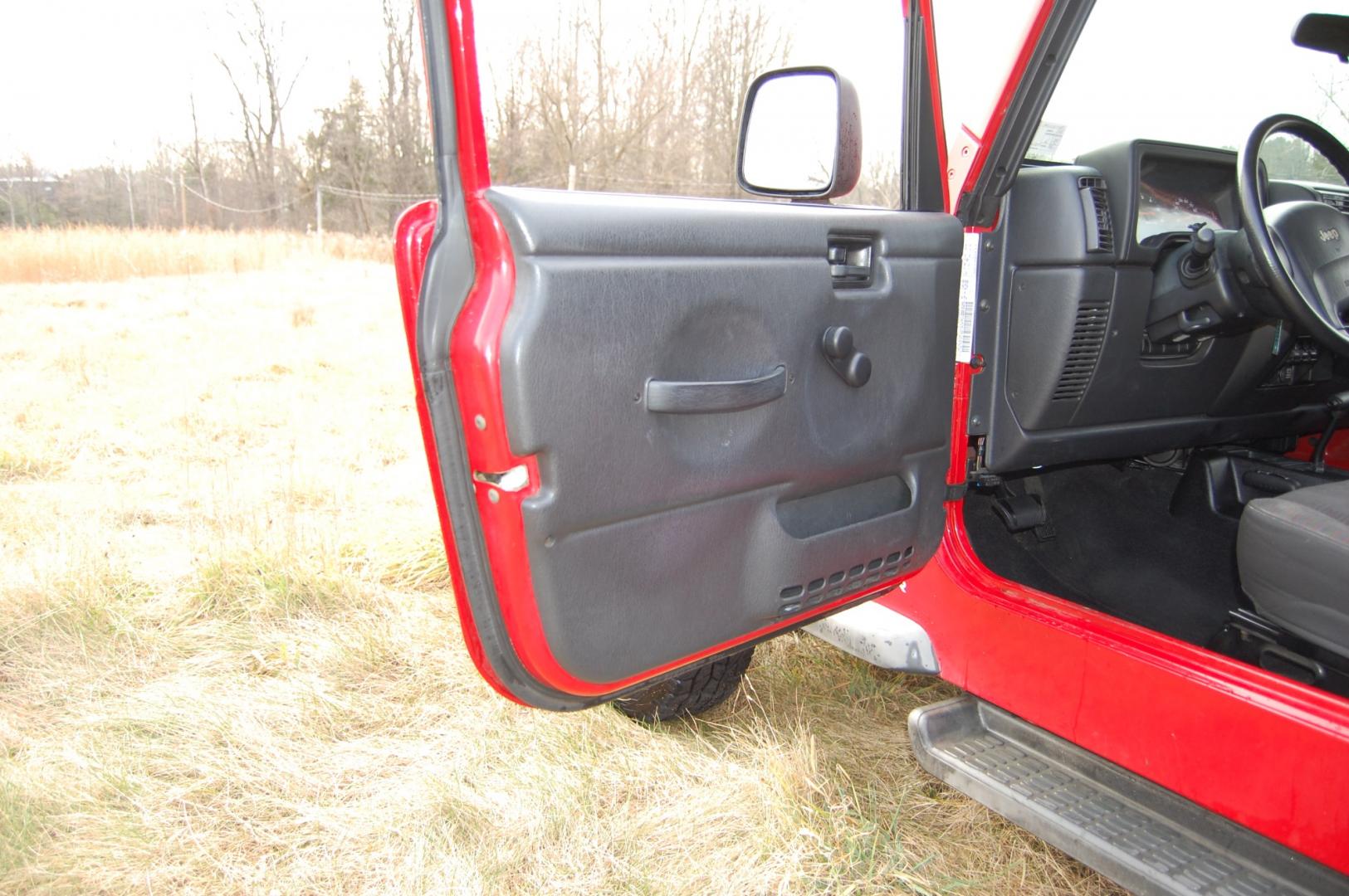 2004 RED /Grey Jeep Wrangler (1J4FA49S24P) with an 4.0 Liter 6 cylinder engine, Automatic transmission, located at 6528 Lower York Road, New Hope, PA, 18938, (215) 862-9555, 40.358707, -74.977882 - Very clean, great running 2004 Jeep Wrangler Sport.... 4 Wheel drive, 4.0 Liter in line 6 cylinder engine, automatic transmission, tilt wheel, dual front air bags, AC/Heat, Kenwood AM/FM/CD/USB/Aux/BT head unit, 15 " Alloy wheels, 4 Good Cooper Discoverer A/T tires, Hi Intensity headlamps, 2/24 Pa. - Photo#16